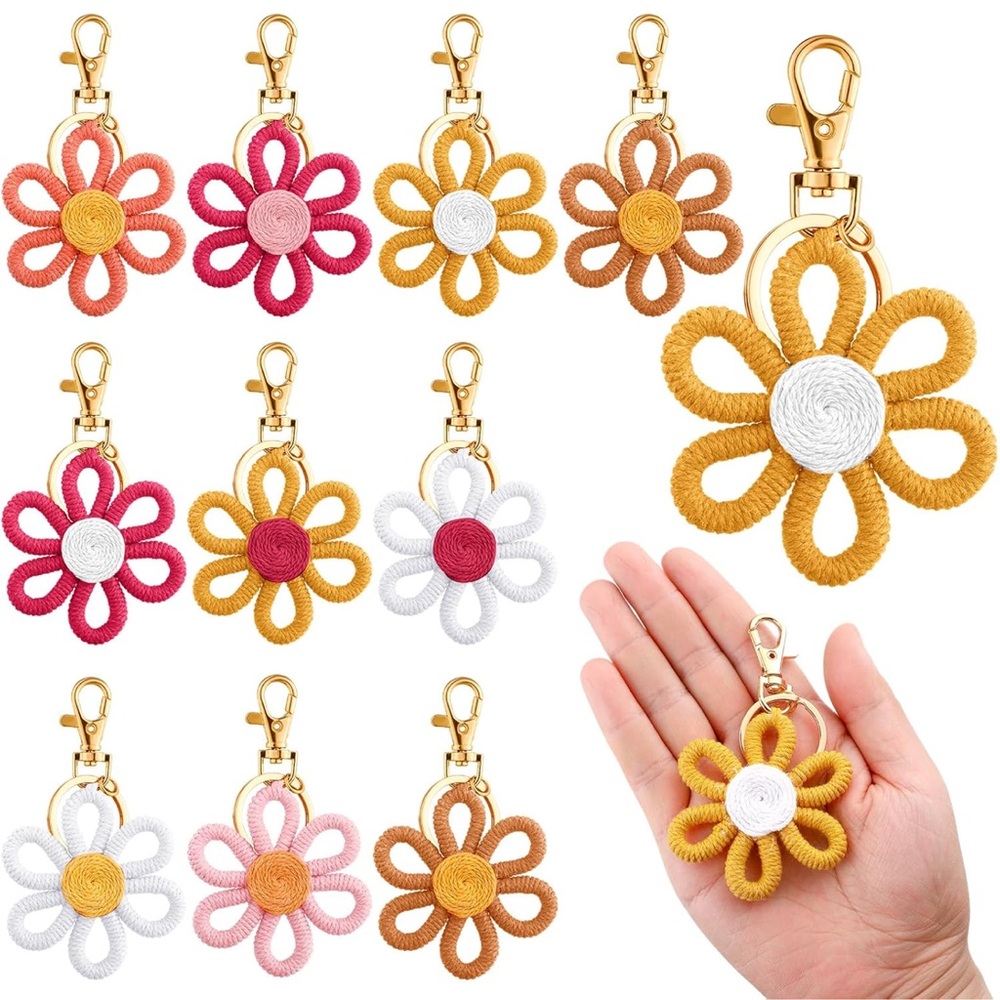 Daisy Boho Charm for Bags, Backpacks,
Easter baskets and more. L - Picture 2 of 2